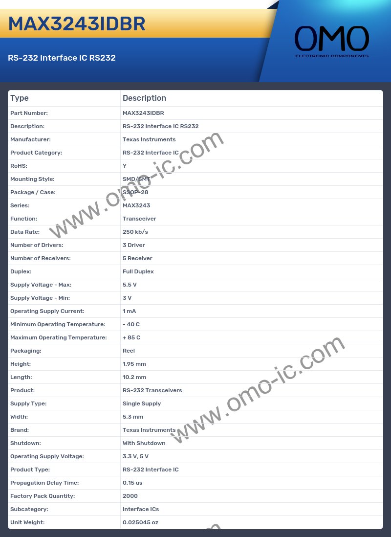 MAX3243IDBR