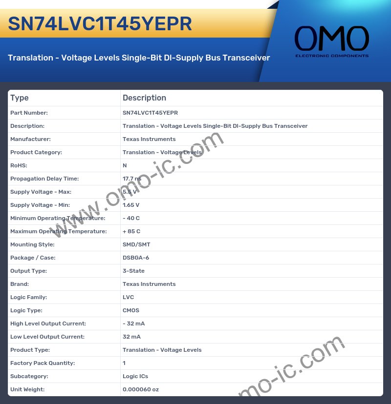 SN74LVC1T45YEPR