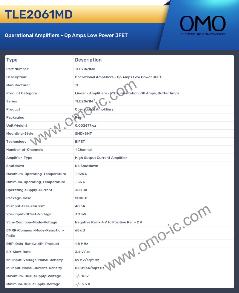 TLE2061MD
