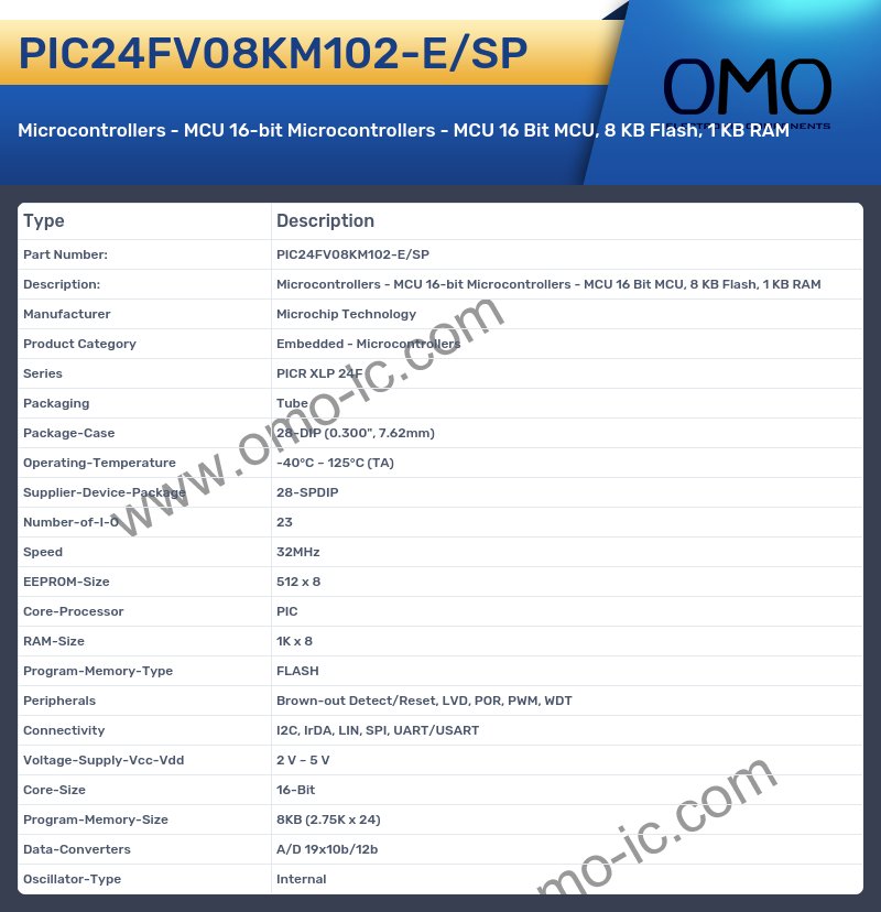 PIC24FV08KM102-E/SP