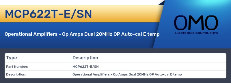 MCP622T-E/SN