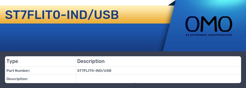 ST7FLIT0-IND/USB
