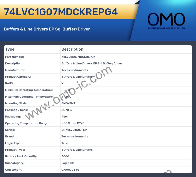 74LVC1G07MDCKREPG4