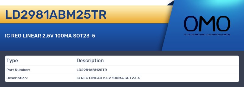 LD2981ABM25TR