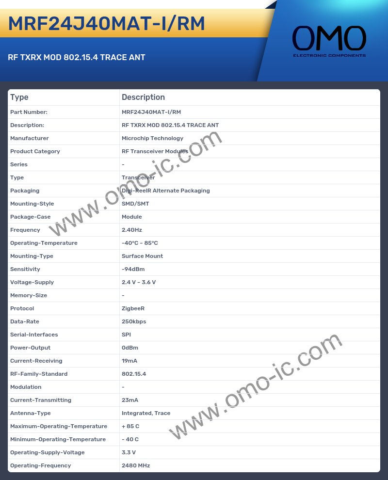 MRF24J40MAT-I/RM