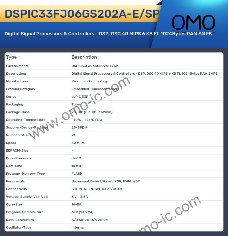 DSPIC33FJ06GS202A-E/SP