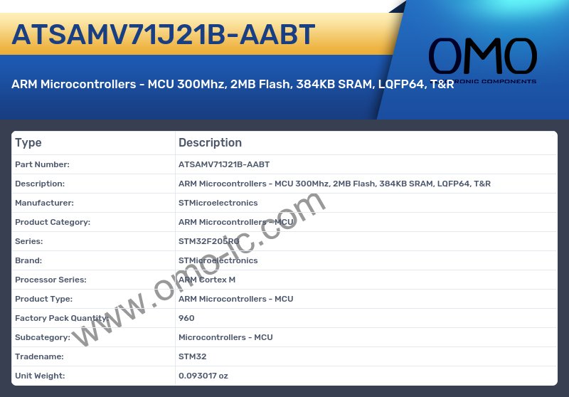 ATSAMV71J21B-AABT