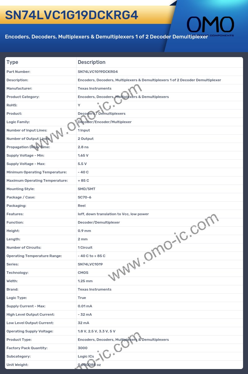 SN74LVC1G19DCKRG4