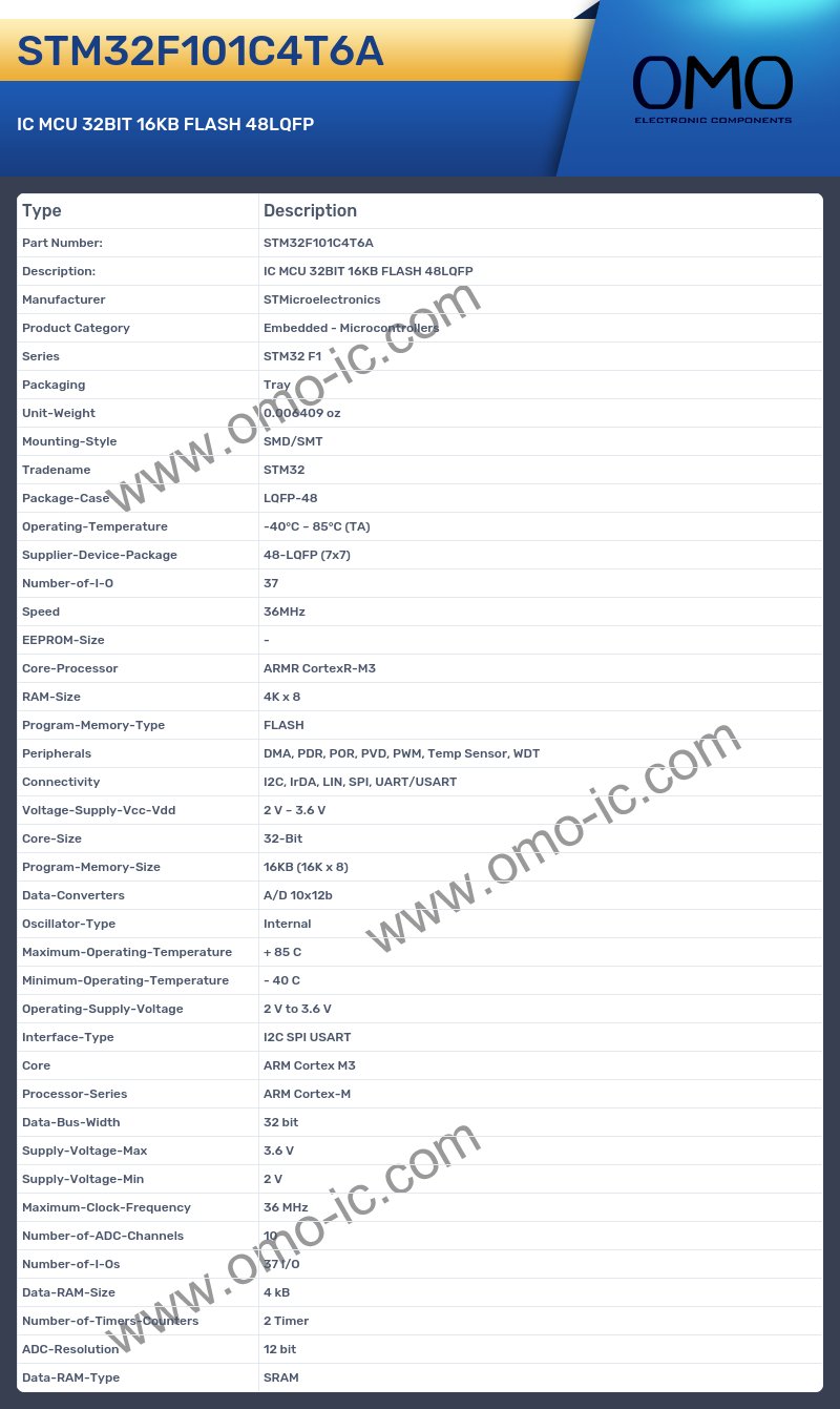 STM32F101C4T6A