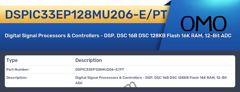 DSPIC33EP128MU206-E/PT