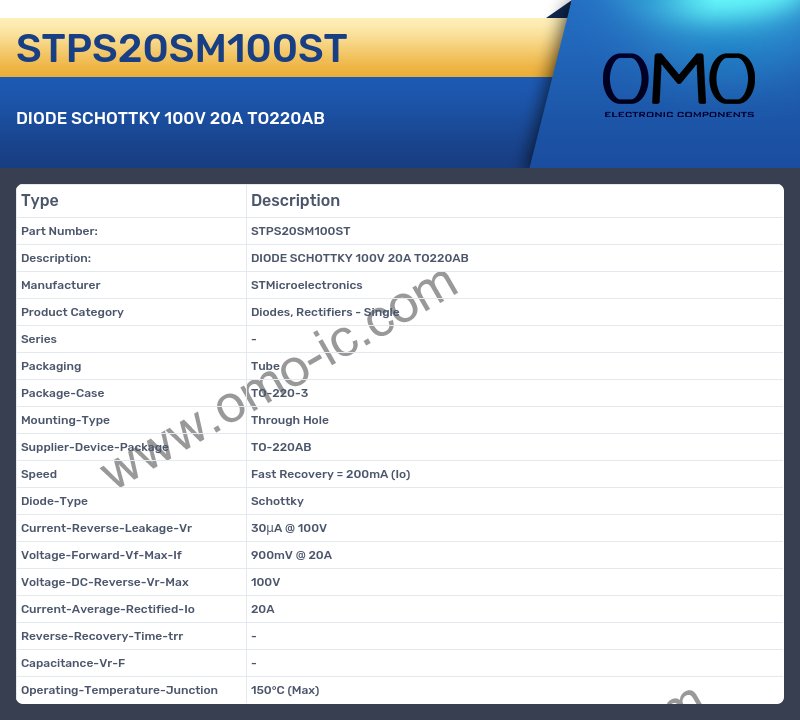 STPS20SM100ST