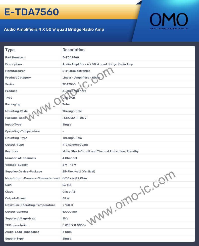 E-TDA7560
