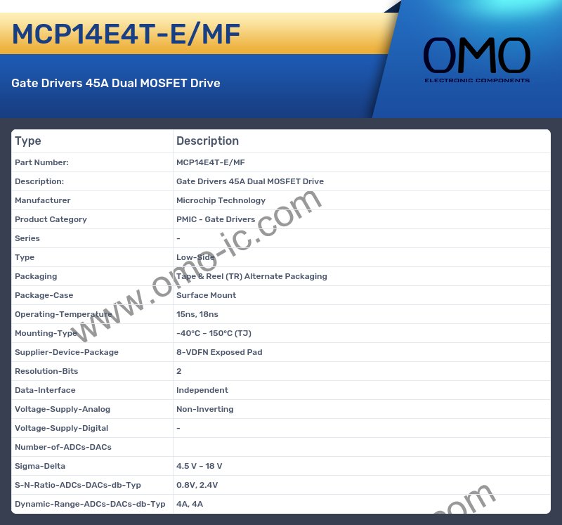 MCP14E4T-E/MF