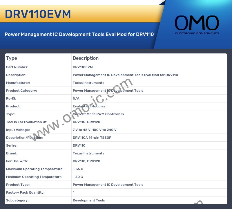 DRV110EVM