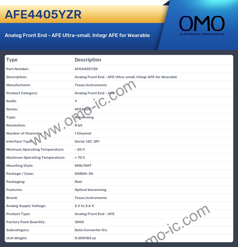 AFE4405YZR