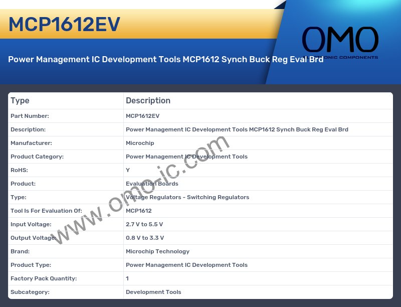 MCP1612EV