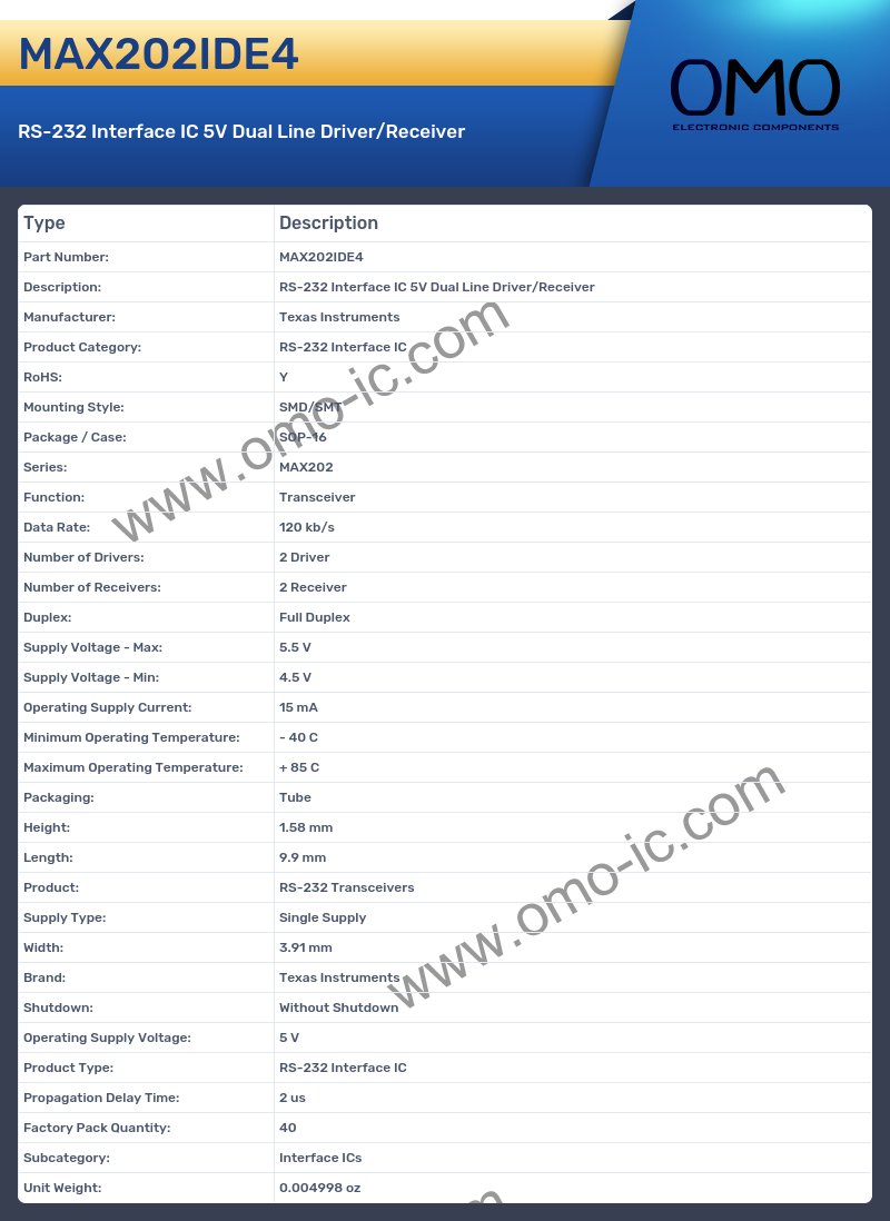 MAX202IDE4
