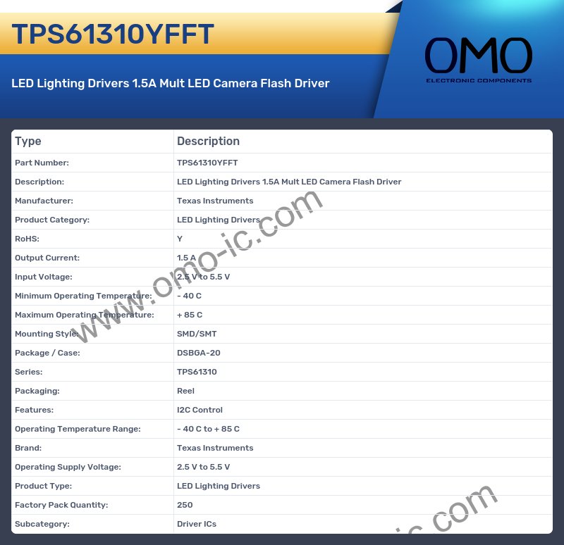 TPS61310YFFT