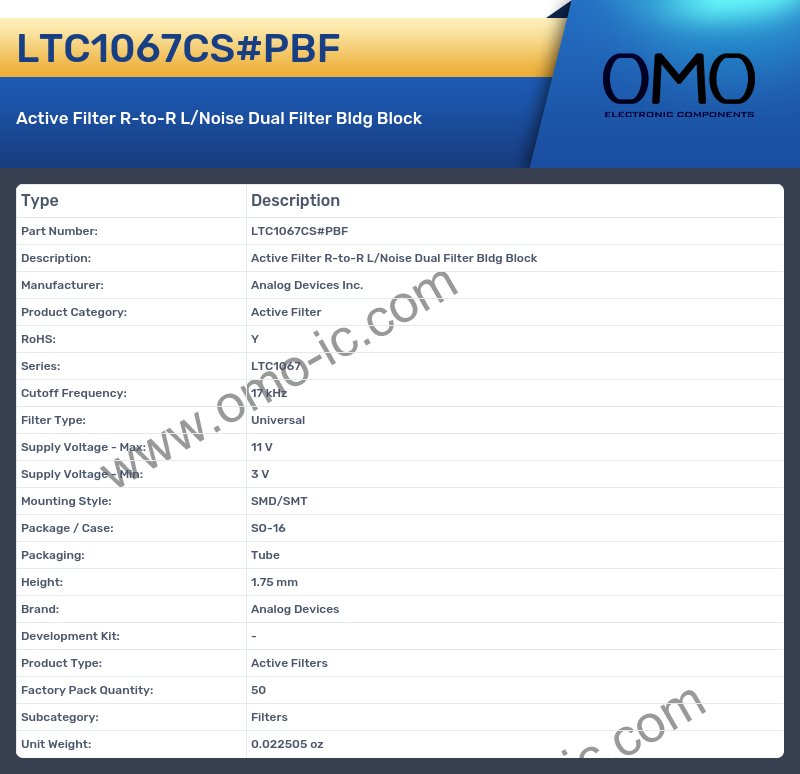 LTC1067CS#PBF