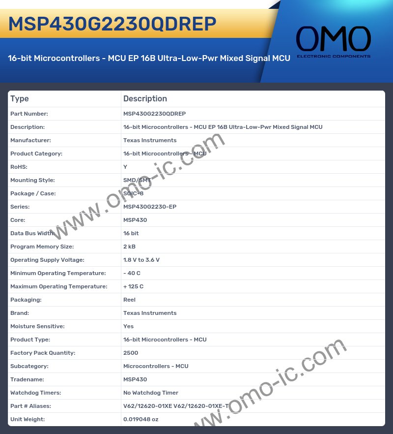 MSP430G2230QDREP