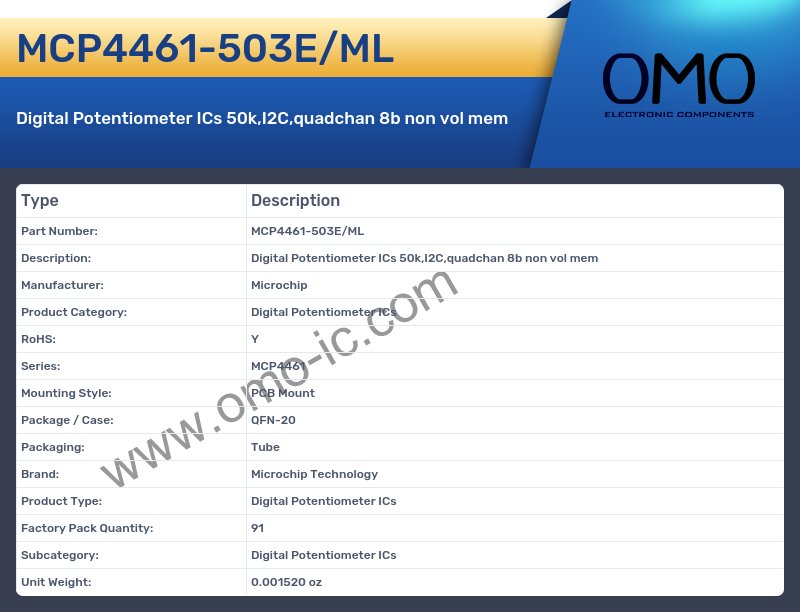 MCP4461-503E/ML