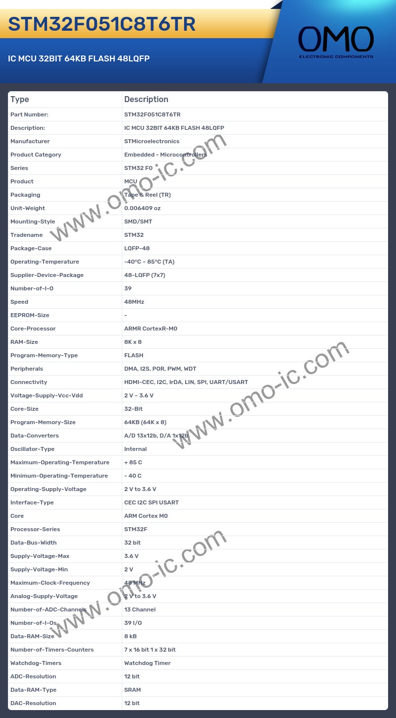 STM32F051C8T6TR