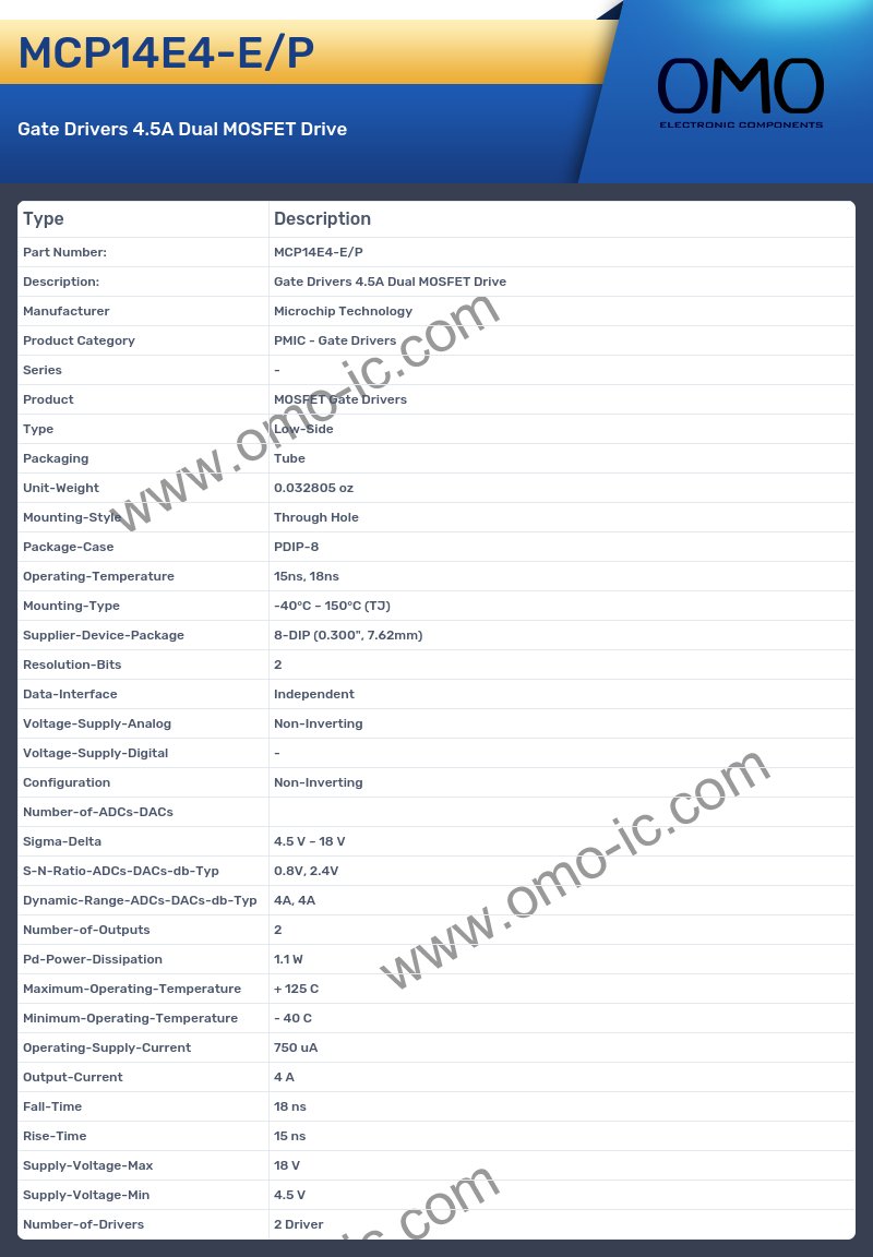 MCP14E4-E/P