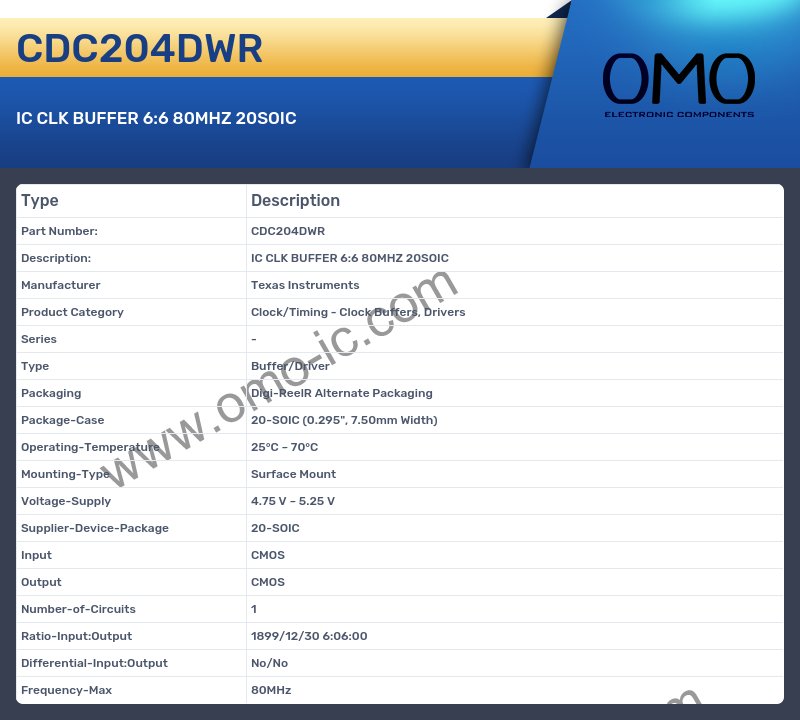 CDC204DWR