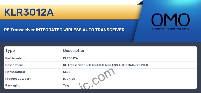 KLR3012A