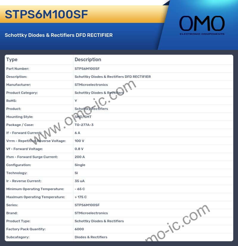 STPS6M100SF