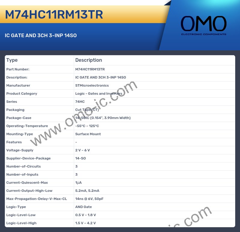 M74HC11RM13TR