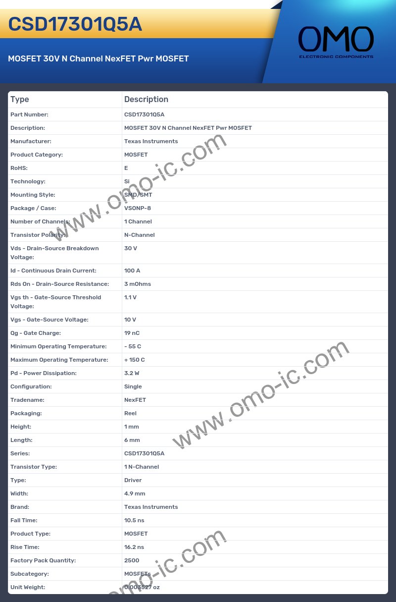 CSD17301Q5A