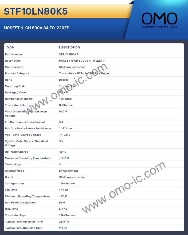 STF10LN80K5