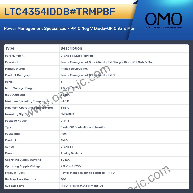 LTC4354IDDB#TRMPBF
