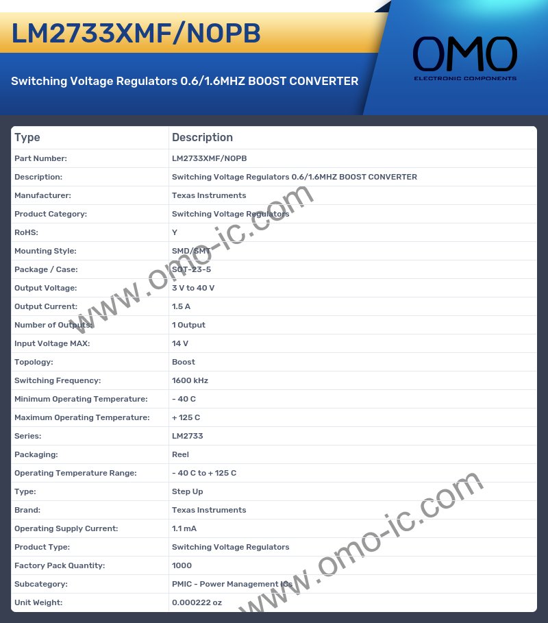 LM2733XMF/NOPB
