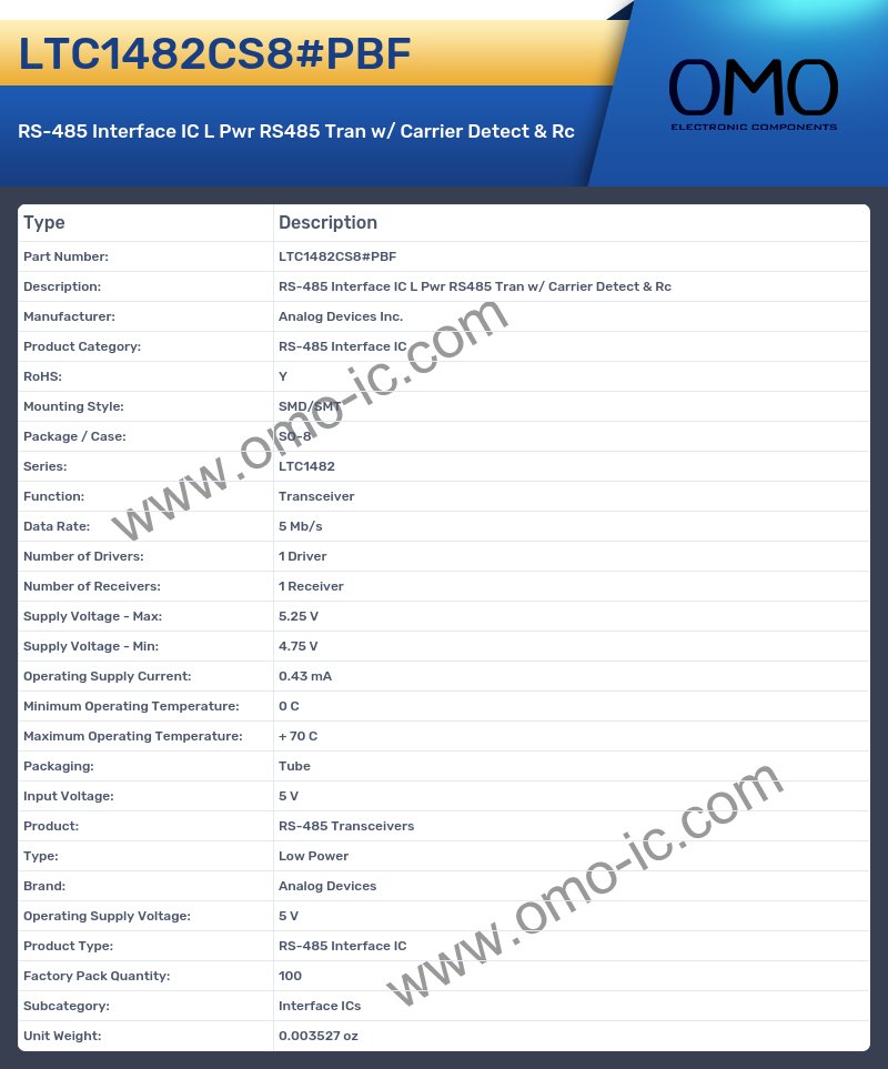 LTC1482CS8#PBF
