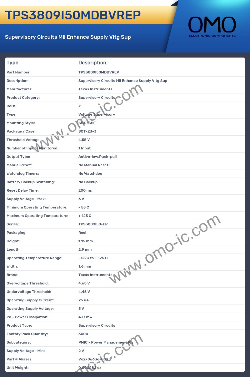 TPS3809I50MDBVREP