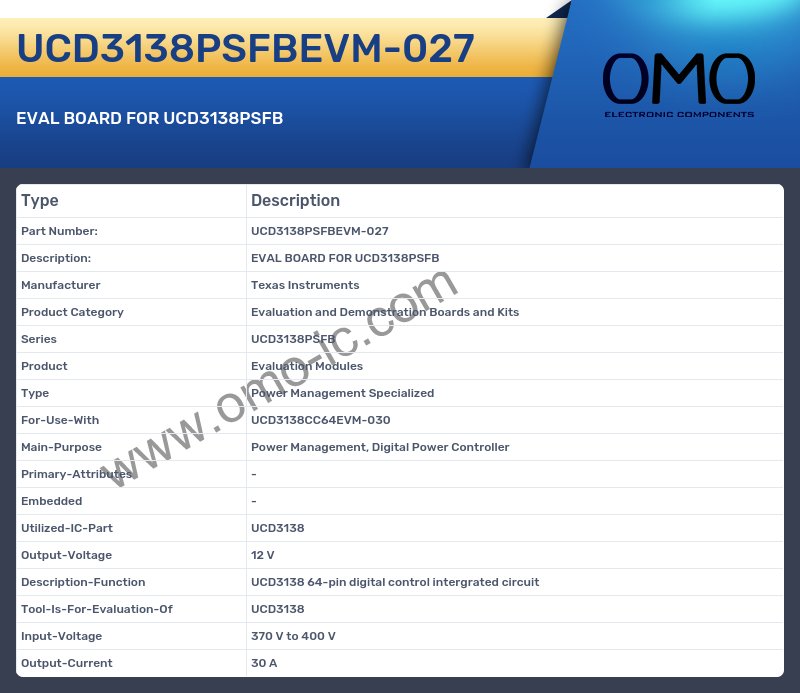 UCD3138PSFBEVM-027