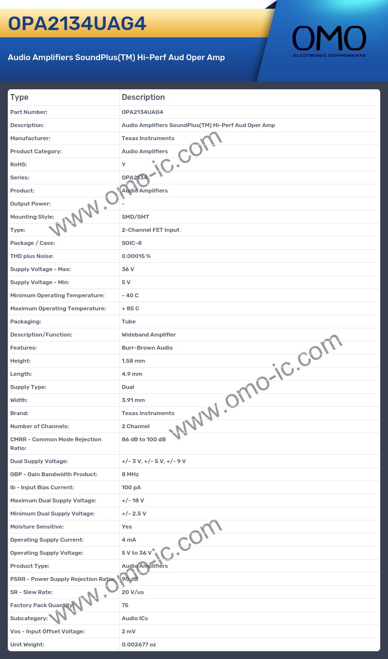 OPA2134UAG4