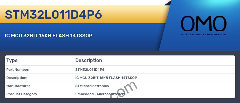 STM32L011D4P6