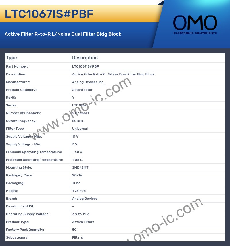 LTC1067IS#PBF