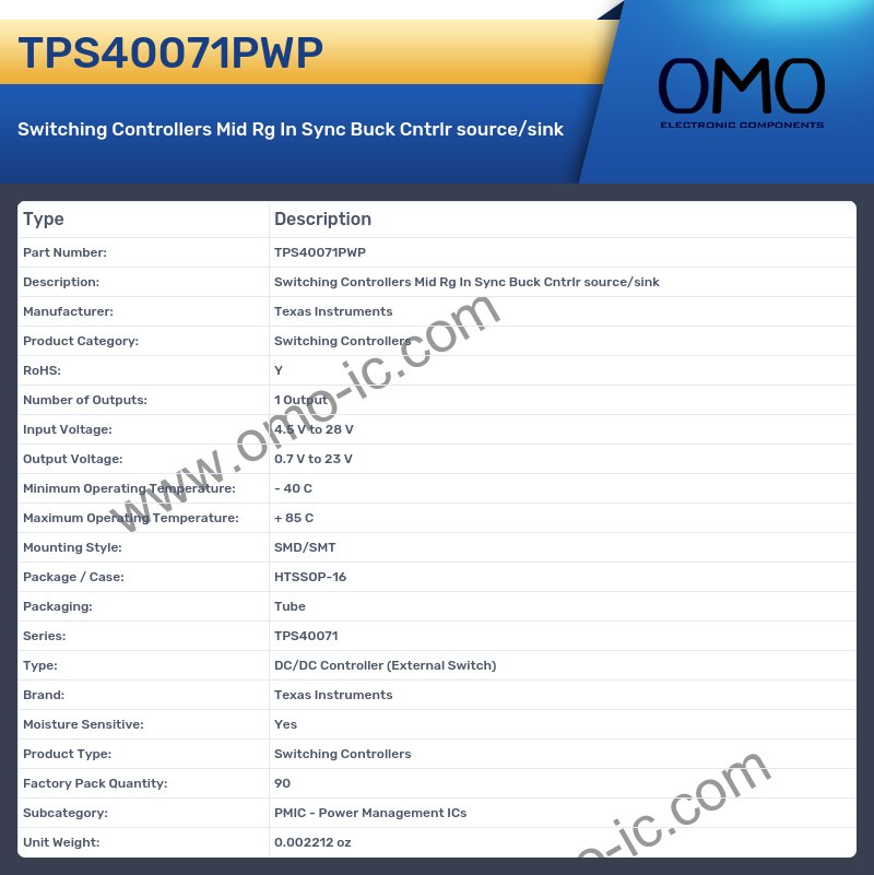 TPS40071PWP