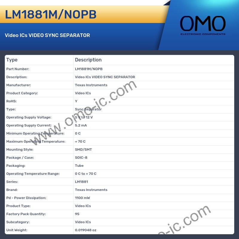 LM1881M/NOPB