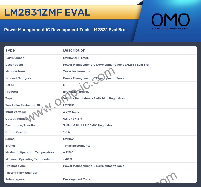 LM2831ZMF EVAL