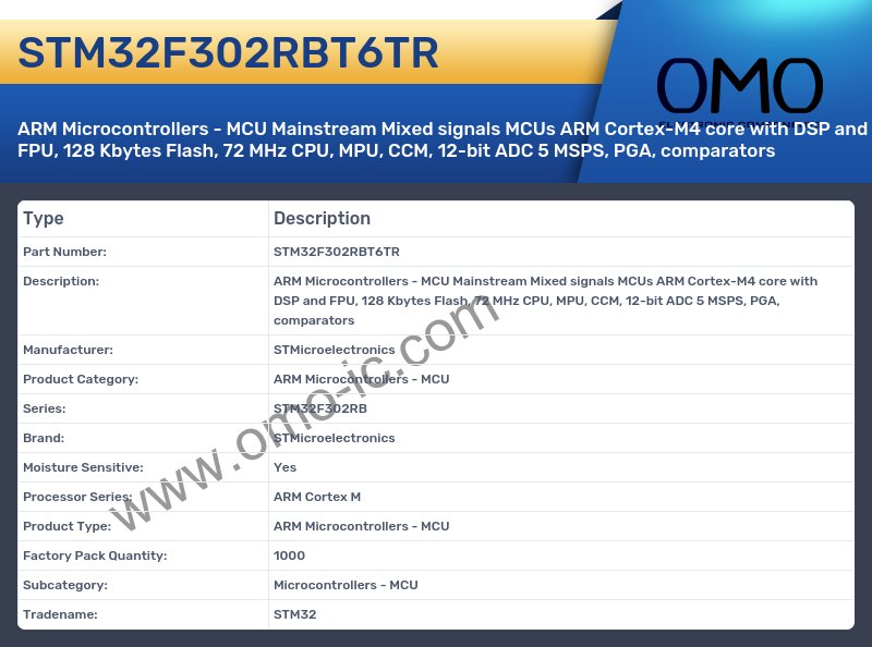 STM32F302RBT6TR