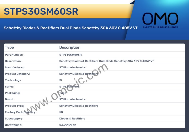 STPS30SM60SR