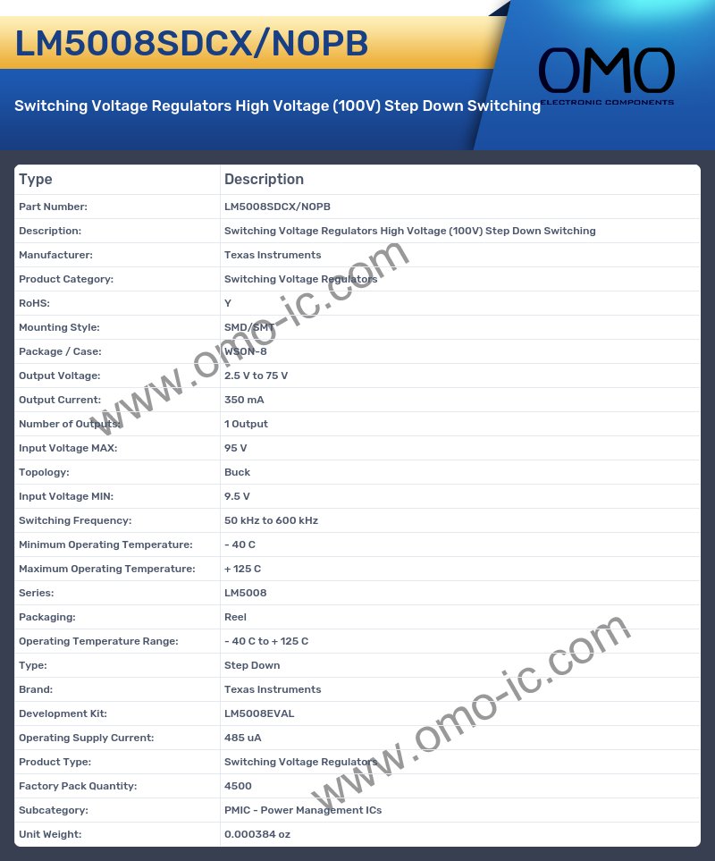 LM5008SDCX/NOPB