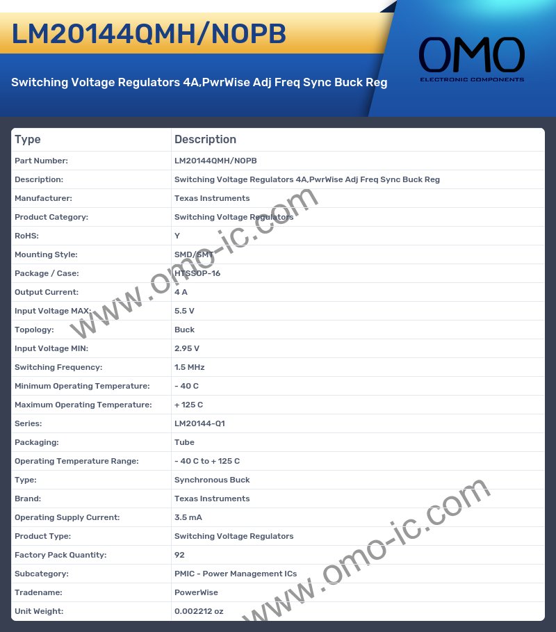 LM20144QMH/NOPB