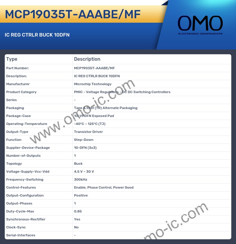 MCP19035T-AAABE/MF