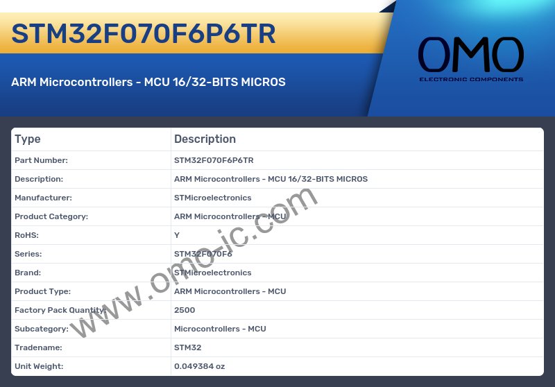 STM32F070F6P6TR